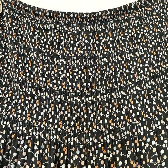 Max Studio Gathered Waist Floral Print Skirt NWT - Picture 4 of 7